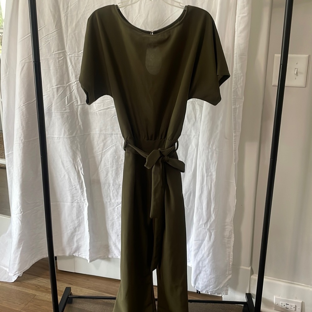 Olive jumpsuit